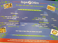 Saigon Delices menu