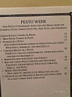 Franks Steak House menu