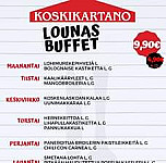 Koskikartanon Kauppa Ravintola menu
