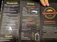 Hummus Co menu