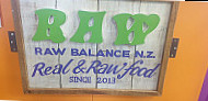 Raw Balance menu
