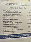 Gelsterstübchen Im Dorfgemeinschaftshaus In Laudenbach menu