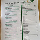 Ion Cafe menu