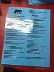 The Bird And The Bear Cafe menu