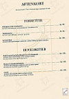 Kolvig By Skovmose menu