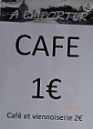 Le Café De Manerbe menu