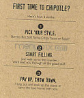 Chipotle Mexican Grill menu