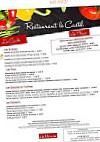 Restaurant Le Castel - Brit Hotel Rennes menu