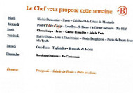 Breton Traiteur menu