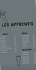 Les Apprentis menu