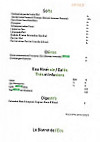 Le Bistrot De L'ecu menu