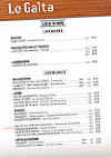 Le Refuge 810 menu