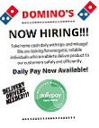 Domino's Pizza menu