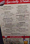 Jersey's Game Day Grill menu