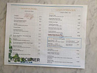 The Corner menu