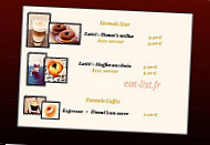 Star Coffee menu