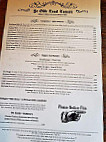 Ye Olde Trail Tavern menu