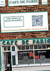 Cafe De Paris menu