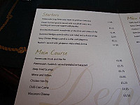 The Den Inn menu
