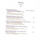 La Table Des Airelles menu