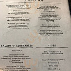 Cardinal Provisions menu