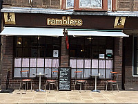Ramblers Coffee Shop inside
