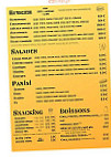 Hot Spot Pizza menu