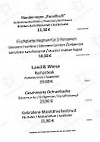 Fischrestaurant Neptun (neu) menu