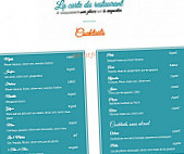 Pacifico menu