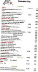Le 20 Du Domaine menu