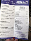 Quinlan's Fish Shop And Seafood Tralee menu