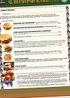 Thirsty Lion, Pub Burger menu