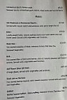 Andersons Boathouse And Accommodation menu