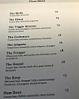 Barrows Keep menu