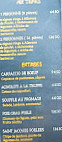 Brasserie De Monceau menu