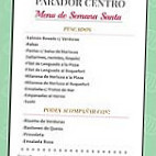 Parador Urdinarrain Centro menu