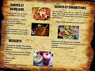 Sazón Latino menu