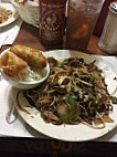 Mongolian Barbeque food