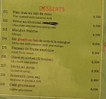 Khao Tip menu