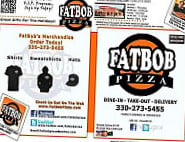 Fatbob Pizza menu