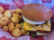 Freddy's Frozen Custard Steakburgers food