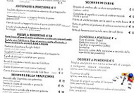 Trattoria Zamboni menu