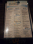 Blue Water Seafood Company menu