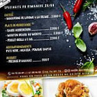 Madre Mia Food menu