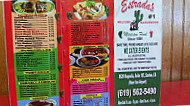 Estrada's Mexican Food menu