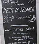 Woerlé menu
