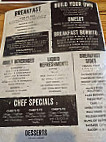 Hobo Joe's menu