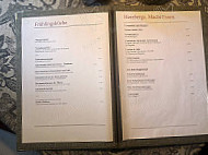 Herzbergs menu
