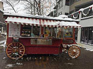 Vail Village Popcorn Wagon inside