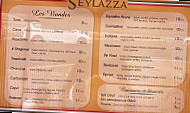 Seylazza Pizzas à Emporter menu